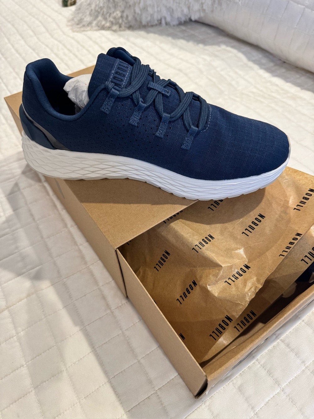 NOBULL Navy Blue Athletic Trainer Sneakers NIB